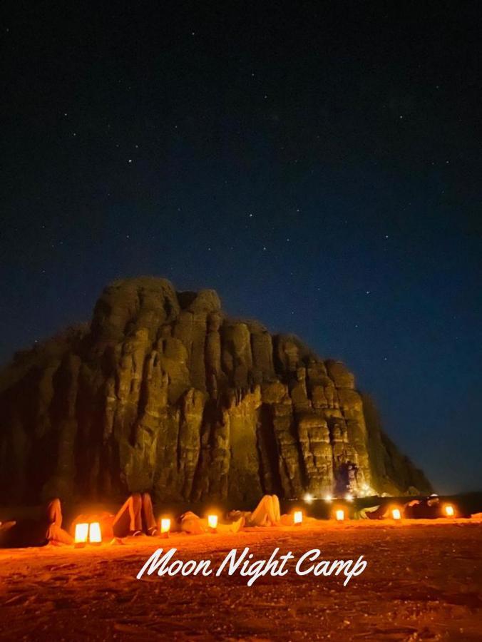 Hotel Moon Night Camp Wadi Rum Exterior foto