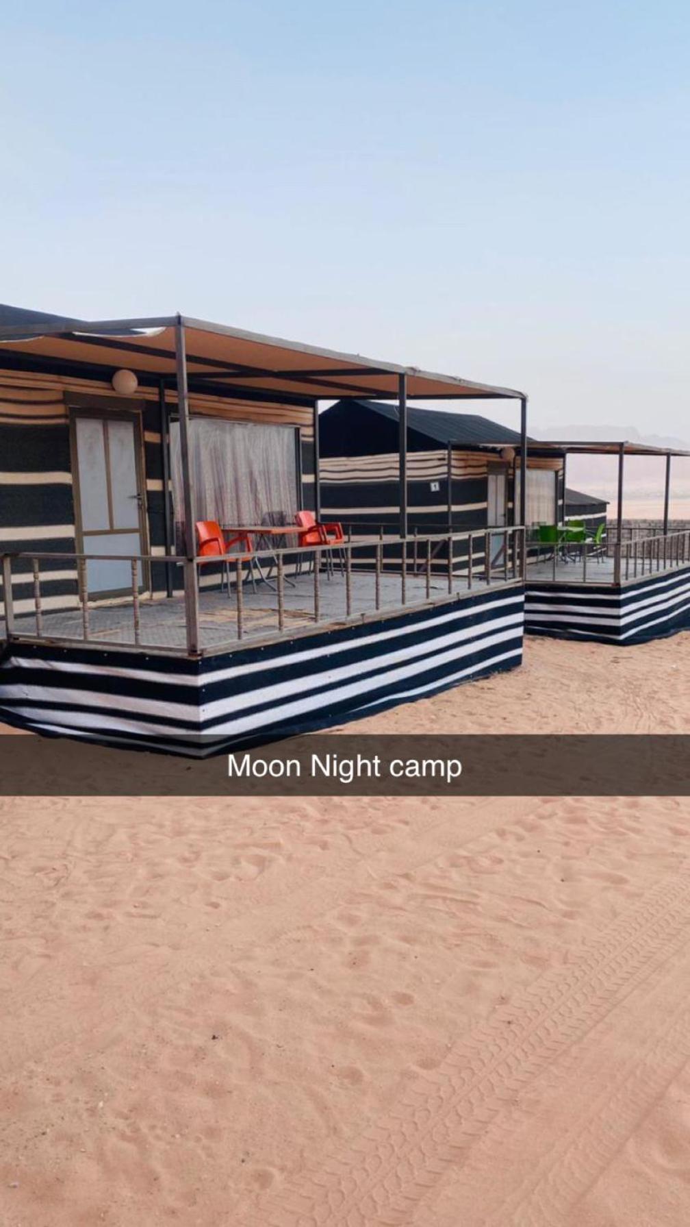 Hotel Moon Night Camp Wadi Rum Exterior foto