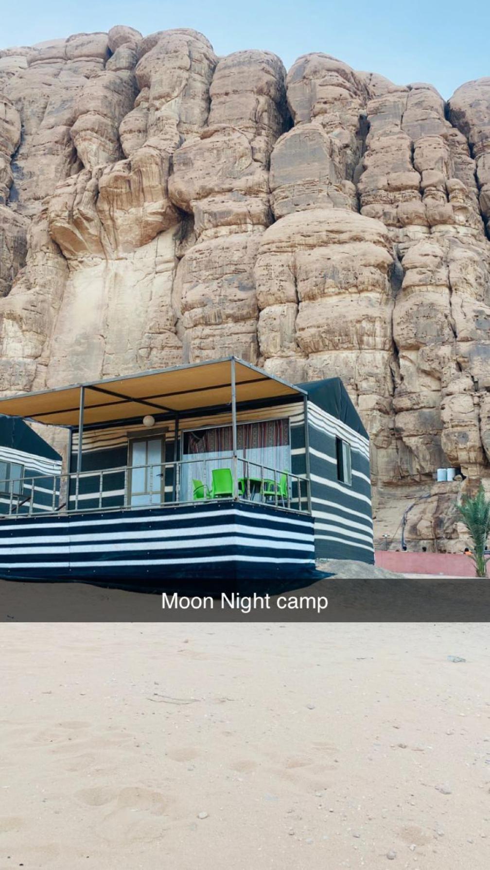 Hotel Moon Night Camp Wadi Rum Exterior foto